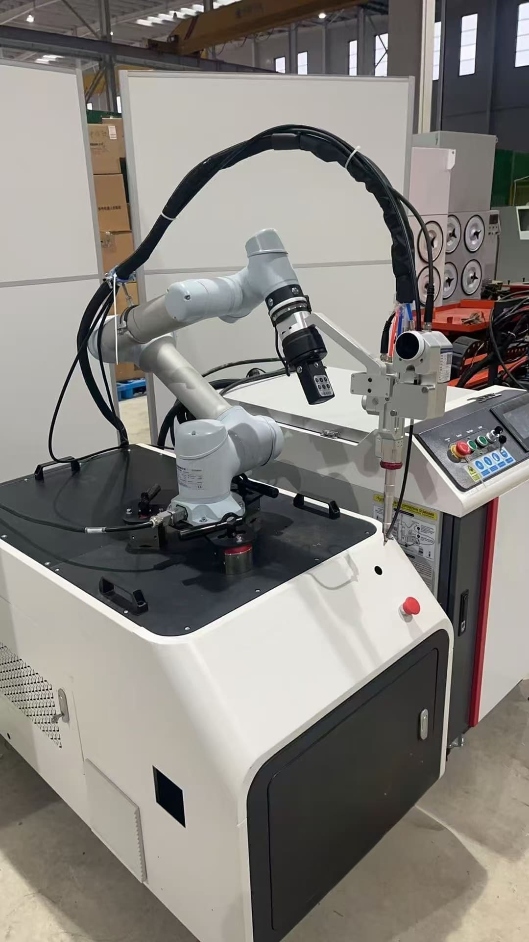 workpiece first robotic welding evaluation