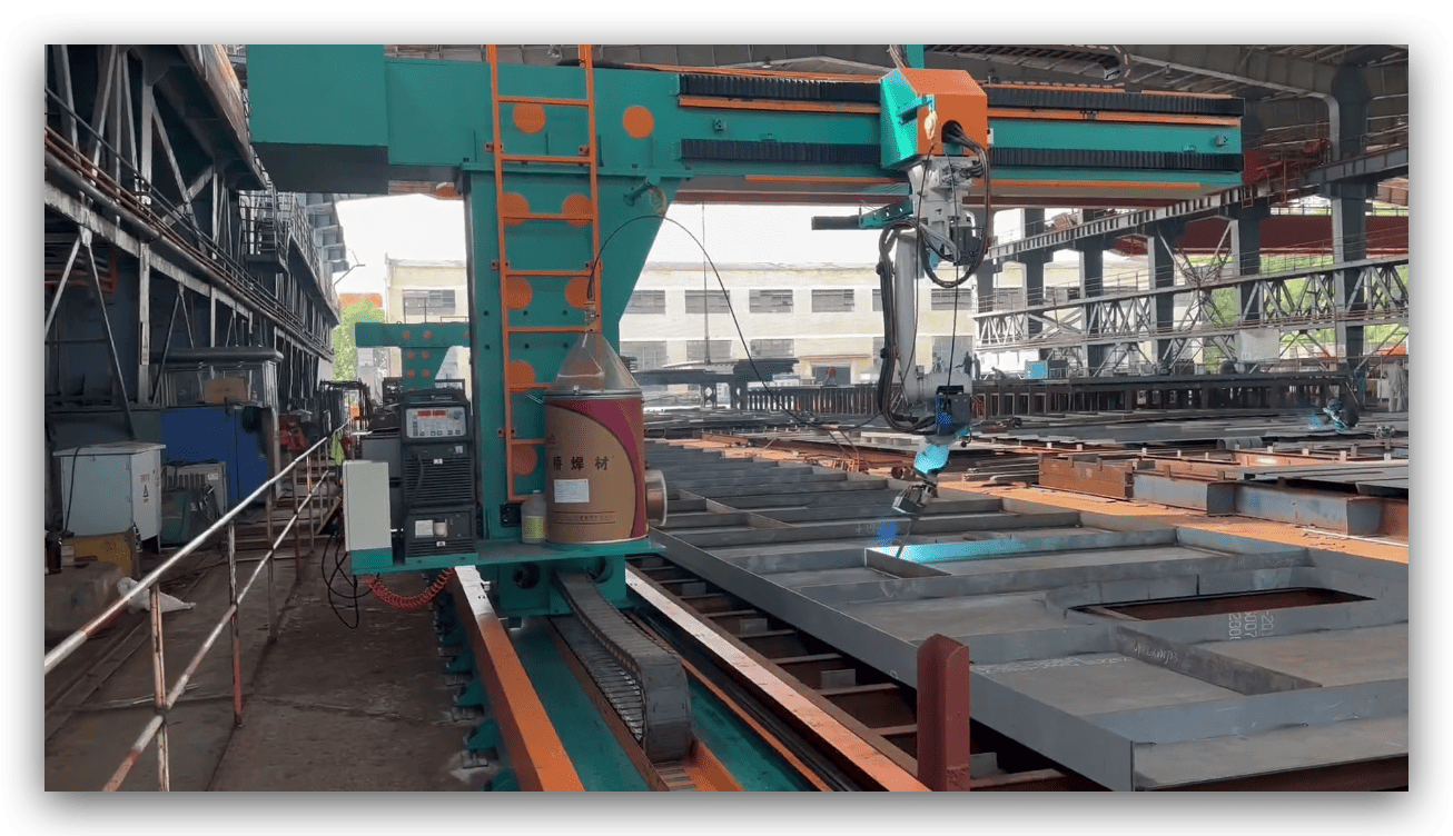 intelligent welding for shipyard small sub assemblies