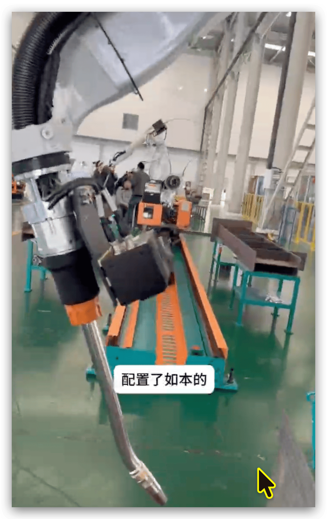 compact robot complements gantry and ground track welding systems compact robot complements gantry and ground track welding systems