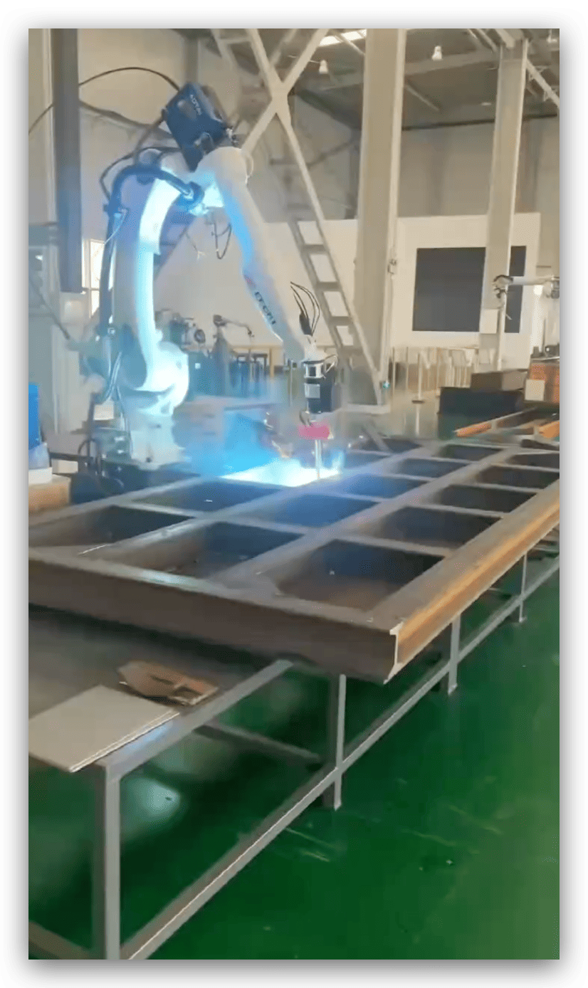 3D vision global scanning automatic robot welding