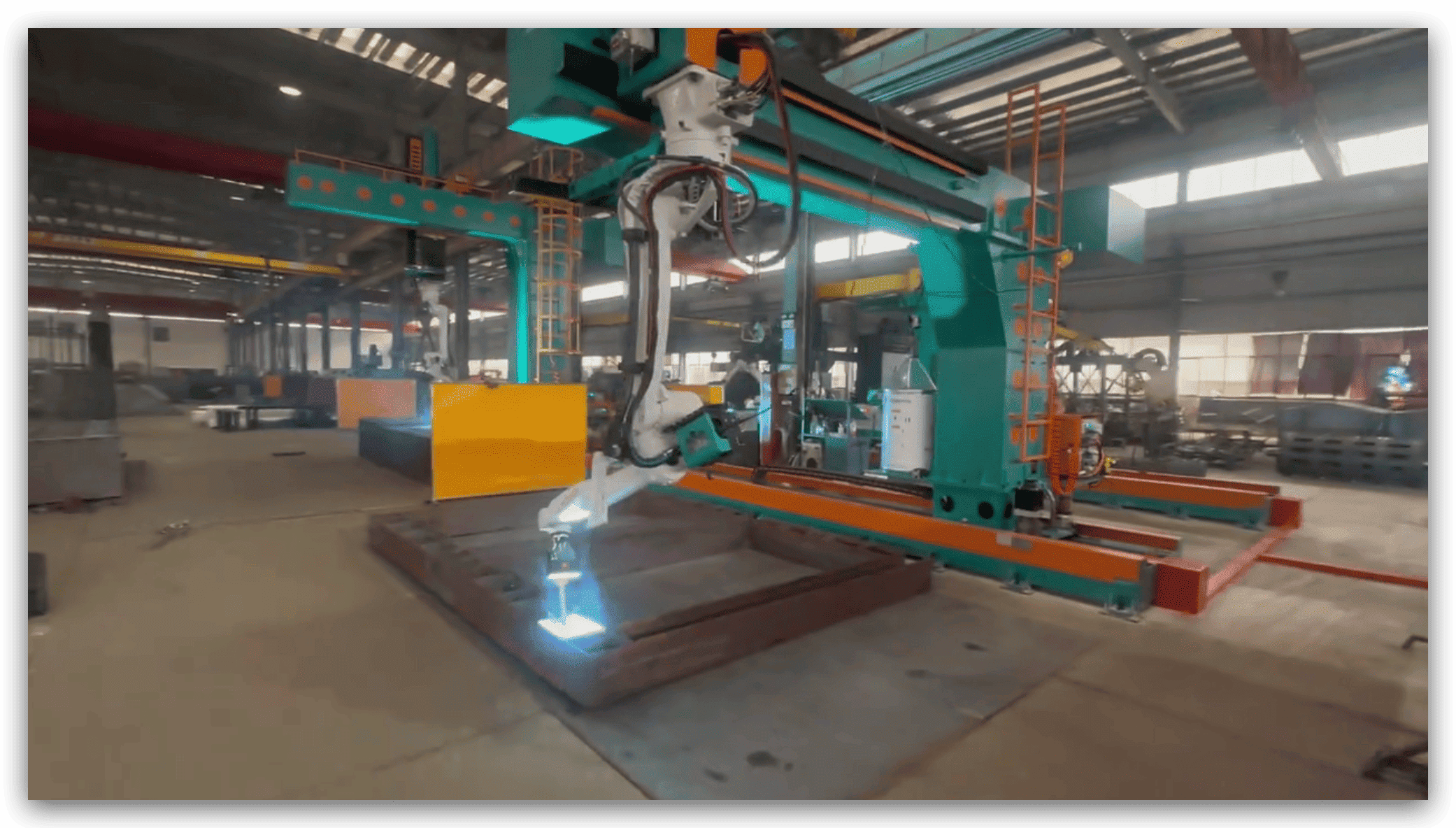 technical boundaries of no programming welding robot workstation no teaching robotic welding system