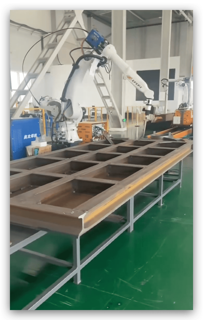 non-standard small component intelligent welding