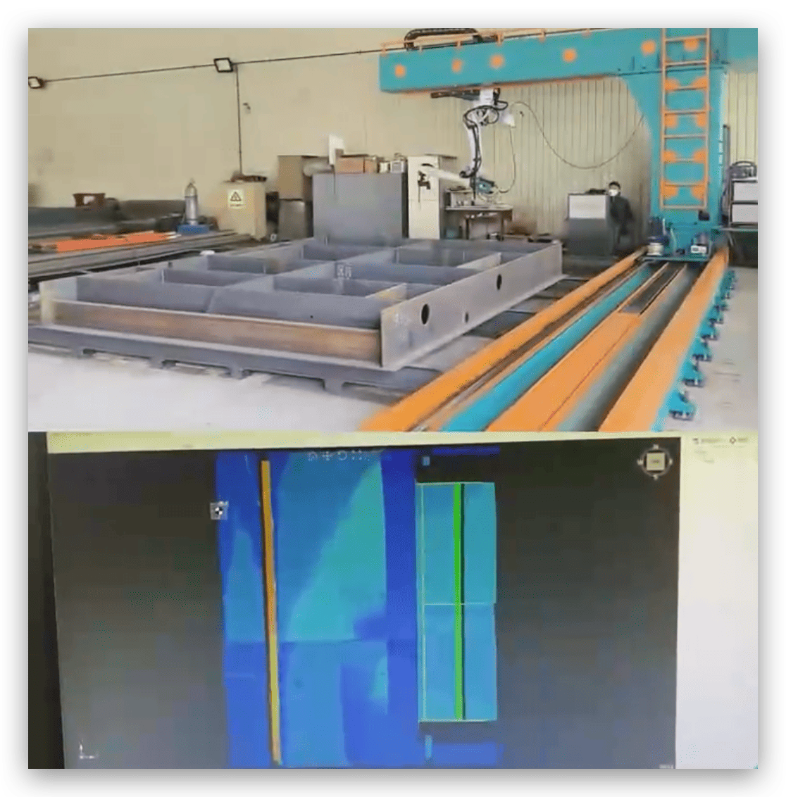 Vision scanning and reverse modeling process