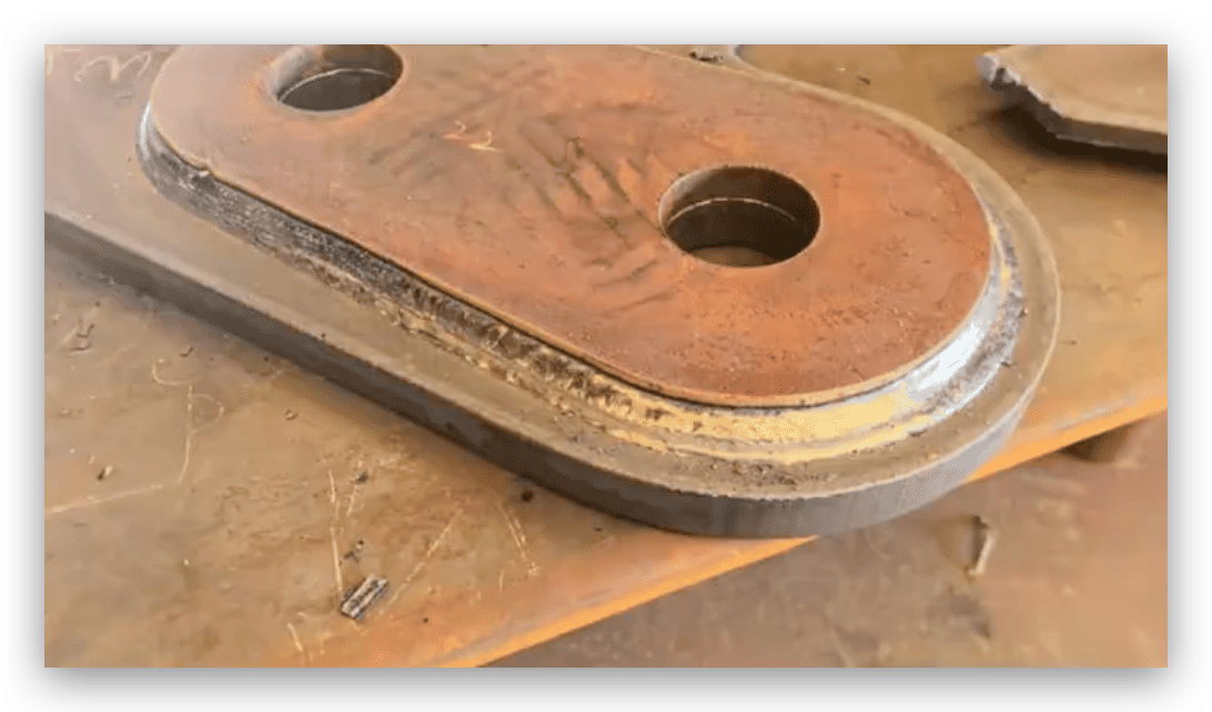 3D Vision Reverse Modeling Technology 3D vision system scanning welded workpiece