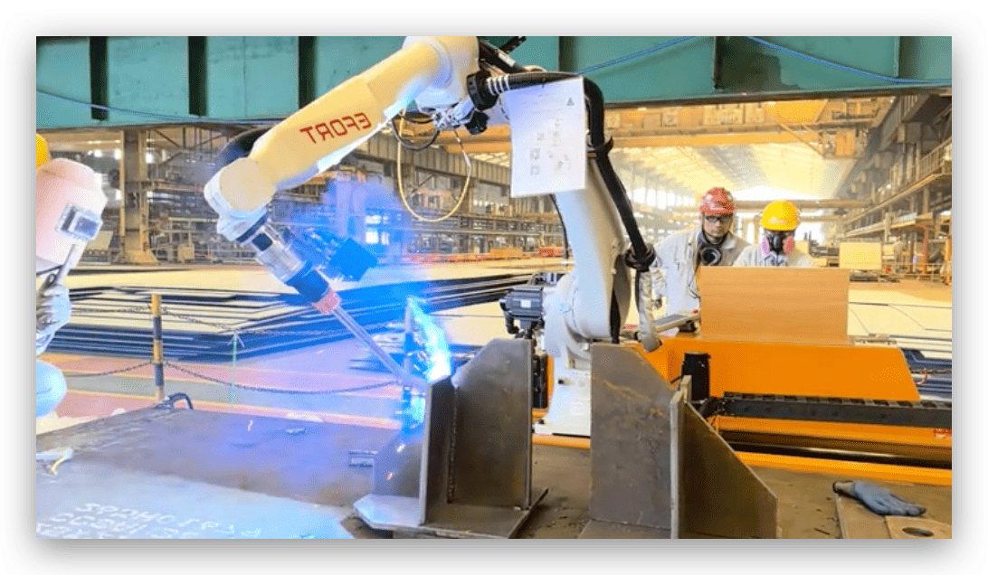 Flexible Multi-Pass Welding Process Multi-pass welding with workpiece repositioning