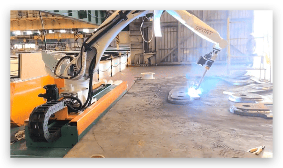3D vision scanning welded workpiece