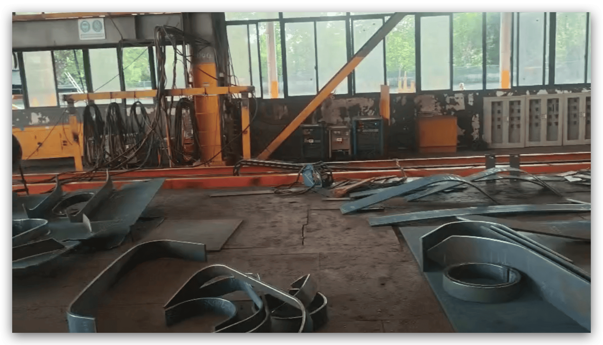 four core capabilities heavy steel intelligent welding system
